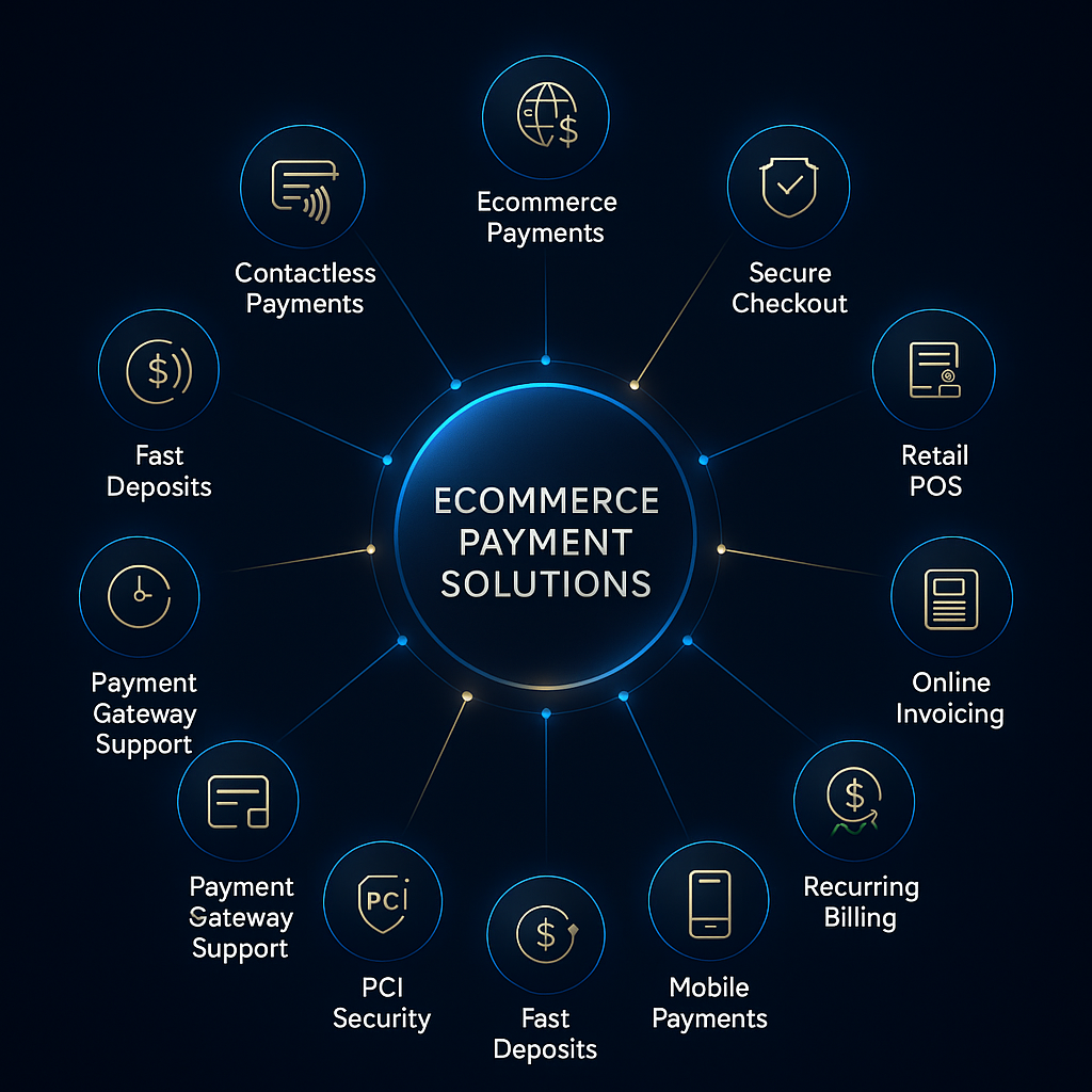 Ecommerce payment solutions diagram
